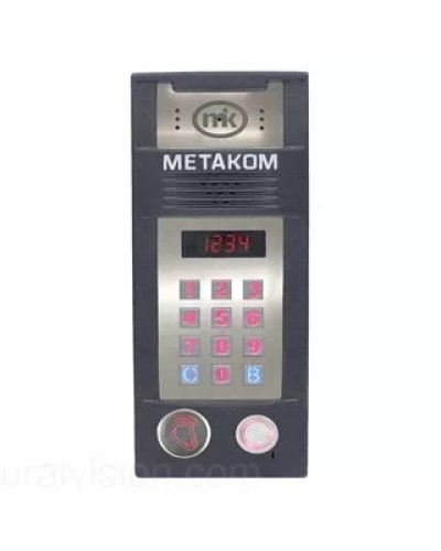 Многоабонентый антивандальный блок вызова со встроенной видеокамерой Метаком MК2018-RFMFV в Санкт-Петербурге Блоки вызова многоабонентные Pintop.ru
