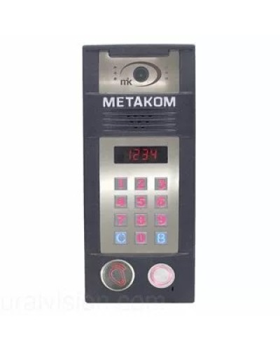 Многоабонентый антивандальный блок вызова со встроенной гибридной видеокамерой Метаком MК2018-TMRFVH в Санкт-Петербурге Блоки вызова многоабонентные Pintop.ru