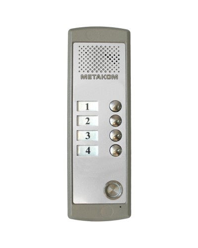Блок вызова домофона Метаком MK4-K-TM в Санкт-Петербурге Блоки вызова многоабонентные Pintop.ru