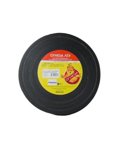Лента термоуплотнительная Огнеза ЛТУ 8*30, рулон 12,5 пог.м. (премиум) в Санкт-Петербурге Дополнительное оборудование пожаротушения Pintop.ru