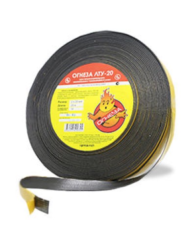 Лента термоуплотнительная ОгнезаОГНЕЗА-ЛТУ 1,5*20 мм., рулон 35 пог.м. в Санкт-Петербурге Дополнительное оборудование пожаротушения Pintop.ru