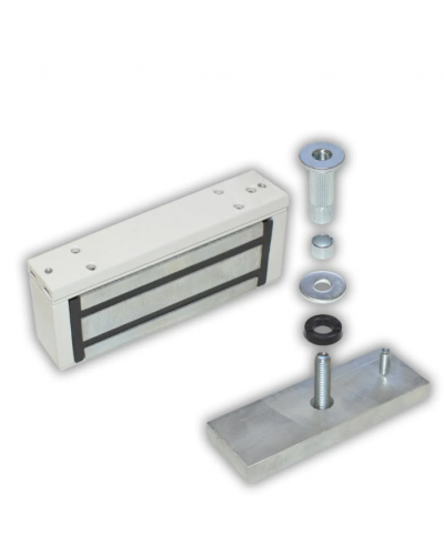 Олевс М1-200 белый (с планкой) в Санкт-Петербурге Электромагнитные замки Pintop.ru