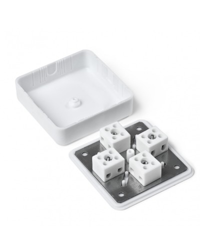 Пожтехкабель КМОП IP31 (8к х 2,5мм2) 75х75х23 (072-003) в Санкт-Петербурге Распределительные коробки Pintop.ru