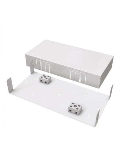 Коробка монтажная огнестойкая металлическая КМОМ (10к x 2,5мм) 210х100х37 IP 31 ПожТехКабель (070-036) в Санкт-Петербурге Распределительные коробки Pintop.ru