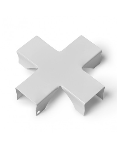 Накладка крестобразная плоская для ККМОМ 25х25 ПожТехКабель (525-024) в Санкт-Петербурге Аксессуары для кабель-канала Pintop.ru