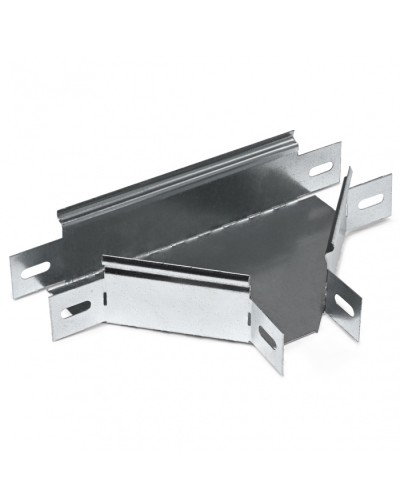 Ответвитель Т-образный 100x80 (0,7) ПожТехКабель (563-100) в Санкт-Петербурге Аксессуары для лотков Pintop.ru