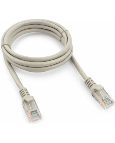 Патч-корд медный U/UTP, категория 5e, 26 AWG (0,48 мм), LSZH, серый, 0,15 м в Санкт-Петербурге Патчкорды (медные) Pintop.ru