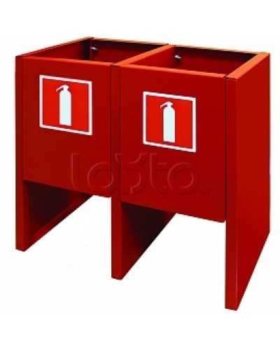 Подставка ПОЖТЕХНИКА Подставка под 2 огнетушителя ПРЕСТИЖ-К в Санкт-Петербурге Аксессуары для огнетушителей Pintop.ru