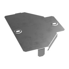 Крышка переходника симметричного Стандарт INOX (AISI 304) 200х100 Промрукав (PR16.5970)