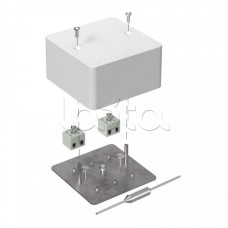 Коробка огнест40-0460-FR2.5-4-П Е15-Е60 (латунь) с термопред 85х85х45 Промрукав (40-0460-FR2.5-4-П-Е60)