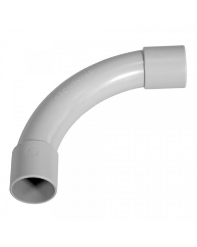 Соединитель угловой д25 (30 шт/уп) Промрукав PR.07425 в Санкт-Петербурге Повороты, муфты, тройники Pintop.ru