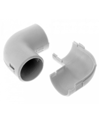 Соединитель угловой разборный д20 (5шт/550шт уп/кор) Промрукав (PR.07520м) в Санкт-Петербурге Повороты, муфты, тройники Pintop.ru