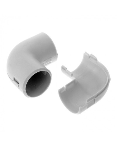 Соединитель угловой разборный д32 (30 шт/уп/) Промрукав PR.07532 в Санкт-Петербурге Повороты, муфты, тройники Pintop.ru