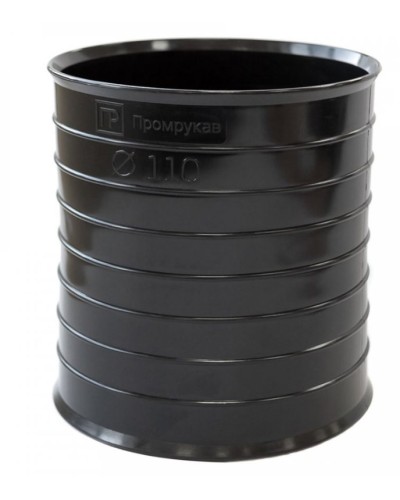 Муфта соединительная для двустенных труб д110 Промрукав (PR08.3110) в Санкт-Петербурге Повороты, муфты, тройники Pintop.ru
