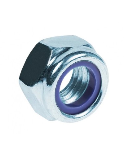 Гайка М10 с контрящим кольцом (DIN 985) (100 шт/уп) Промрукав (PR08.3668) в Санкт-Петербурге Крепеж Pintop.ru