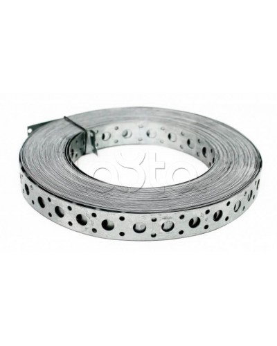 Лента монтажная перфорированная прямая для прямого монтажа ЛМП 12х0,55 (25 м.) Промрукав (PR08.3830) в Санкт-Петербурге Стяжки-хомуты Pintop.ru