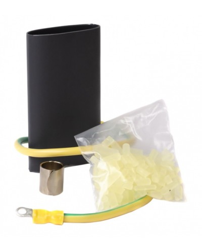 Муфта заземления термоусаживаемая д 15-25 Промрукав (PR08.3871) в Санкт-Петербурге Повороты, муфты, тройники Pintop.ru