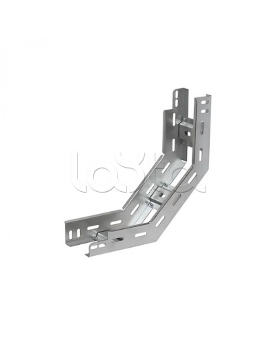 Угол вертикальный внутренний 90 градусов лестничный 400х200 (1,5 мм) Промрукав (PR08.5561) в Санкт-Петербурге Аксессуары для лотков Pintop.ru