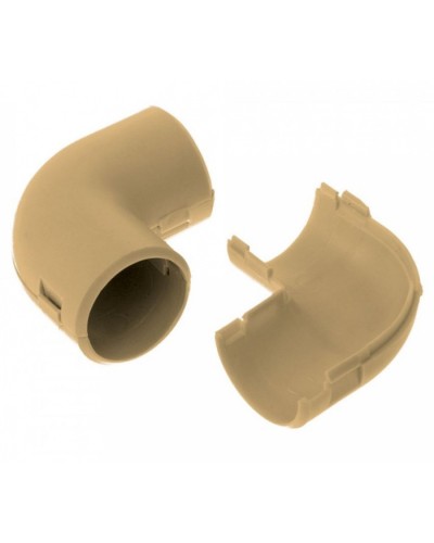 Соединитель угловой разборный сосна д20 (5шт/550шт уп/кор) Промрукав (PR13.0244) в Санкт-Петербурге Повороты, муфты, тройники Pintop.ru