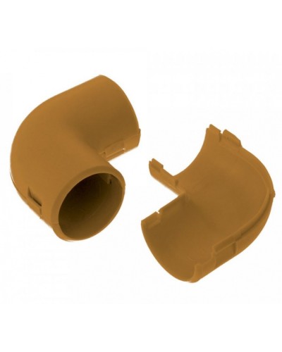 Соединитель угловой разборный бук д16 (5шт/700шт уп/кор) Промрукав (PR13.0247) в Санкт-Петербурге Повороты, муфты, тройники Pintop.ru