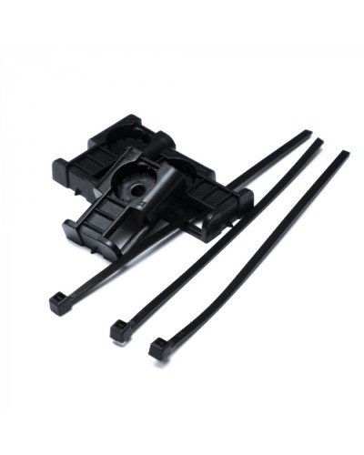 Комплекты крепления площадка для прямого монтажа черная со стяжкой 2,5х100 мм (100 шт) Промрукав (PR13.02513) в Санкт-Петербурге Аксессуары для кабель-канала Pintop.ru