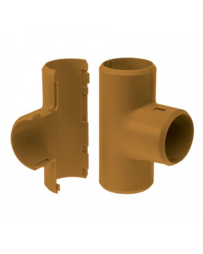 Тройник разборный бук д32 (1шт/200шт уп/кор) Промрукав (PR13.0258) в Санкт-Петербурге Повороты, муфты, тройники Pintop.ru