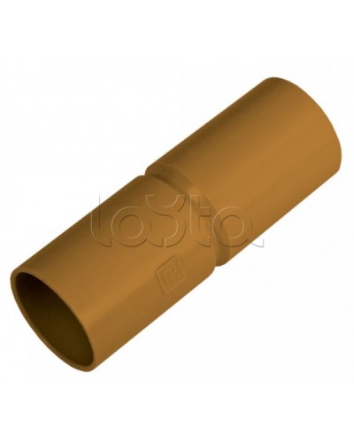 Патрубок-муфта с ограничителем бук д32 (36шт/324шт уп/кор) Промрукав (PR13.0268) в Санкт-Петербурге Повороты, муфты, тройники Pintop.ru