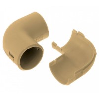 Соединитель угловой разборный сосна д25 (30шт/480шт уп/кор) Промрукав (PR13.0281)