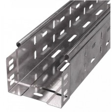 Лоток перфорированный Стандарт 100х80х3000 (0,7 мм) (6 м/уп) Промрукав (PR16.0003)