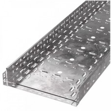 Лоток перфорированный Стандарт 400х80х3000 (1,0 мм) (6 м/уп) Промрукав (PR16.0015)