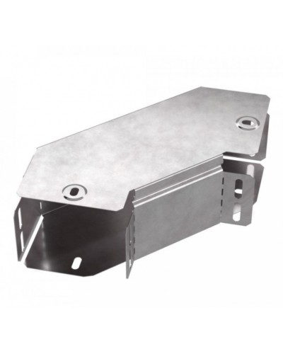 Угол горизонтальный 90 градусов с крышкой Стандарт 100х80 Промрукав (PR16.0412) в Санкт-Петербурге Аксессуары для кабель-канала Pintop.ru