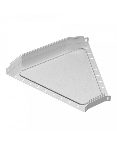 Угол горизонтальный 45 градусов Стандарт HDZ 500х50 Промрукав (PR16.1631) в Санкт-Петербурге Аксессуары для лотков Pintop.ru