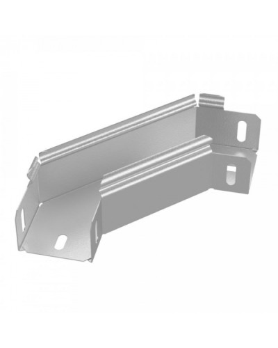 Угол горизонтальный 90 градусов Стандарт HDZ 50х50 Промрукав (PR16.1655) в Санкт-Петербурге Аксессуары для лотков Pintop.ru