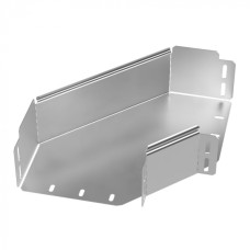 Угол горизонтальный 90 градусов Стандарт INOX (AISI 304) 200х100 Промрукав (PR16.3502)