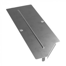 Крышка переходника левого Стандарт INOX (AISI 304) 600х500 Промрукав (PR16.5525)