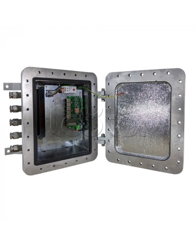 IP-коммутатор взрывозащищенный сетевой Релион-SW-EXD-Н-2G-4Poe+/240W-UPS в Санкт-Петербурге Коммутаторы Pintop.ru