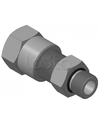 Кабельный ввод с резьбой G1/2 мм для прокладки кабеля в металлорукаве РЗ-ЦП-15, с уплотнением кабеля и проходным диаметром кабеля d=6-10 мм Спектрон КВМ-15/10-Н-G1/2 в Санкт-Петербурге Аксессуары для кабель-канала Pintop.ru