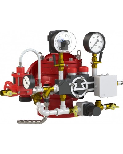 Узел управления спринклерный воздушный Спецавтоматика УУ-С100/1,6В3-ВФ.О4 в Санкт-Петербурге Устройства пуска водяного пожаротушения Pintop.ru
