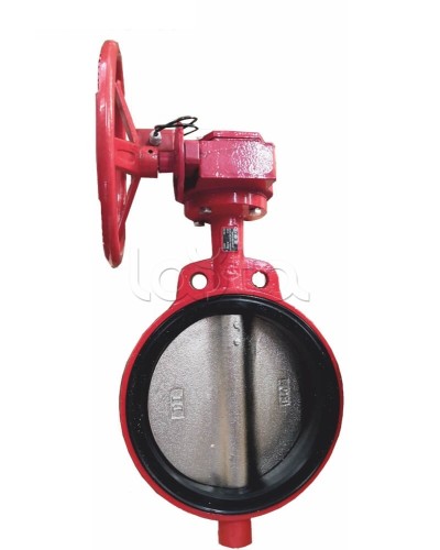 Затвордисковый с ручным приводом с контролем положения УКПЗА Спецавтоматика 3т 250/1,6(Р)-Ф.У3.1-АМК-250v3 в Санкт-Петербурге Затворы дисковые Pintop.ru