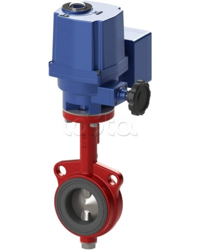 Затвор дисковый с электромеханическим приводом Спецавтоматика Зт 150/1,6(Э220М)-Ф.УЗ.1-АН-150 в Санкт-Петербурге Затворы дисковые Pintop.ru