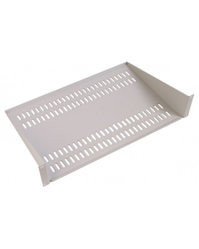 Полка перфорированная консольная 400мм 2U ЦМО МС-40 в Санкт-Петербурге Полки для шкафов и стоек Pintop.ru