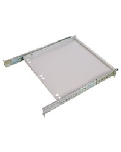 Полка клавиатурная с телескопическими направляющими, регулируемая глубина 580-620 мм ЦМО ТСВ-К4 в Санкт-Петербурге Полки для шкафов и стоек Pintop.ru