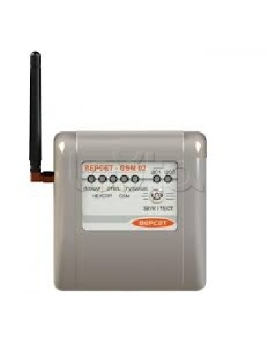 Прибор GSM охраны Версет ВЕРСЕТ-GSM 02 в Санкт-Петербурге GSM мониторинг Версет Pintop.ru