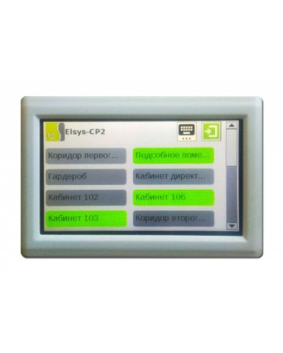Клавиатура подсистемы охранной сигнализации Elsys-CP2 в Санкт-Петербурге Сетевая СКУД Elsys Pintop.ru