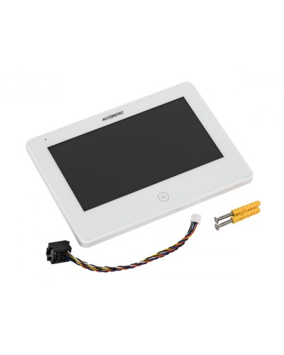 Монитор видеодомофон AccordTec AT-VD 770W WH в Санкт-Петербурге Абонентские IP устройства Pintop.ru