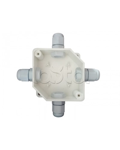 Коробка распределительная Магнито-контакт КР60х60х30, IP65 (с 4-мя кабельными вводами ПКВ12х1.5) АТФЕ.685552.178 в Санкт-Петербурге Распределительные коробки Pintop.ru