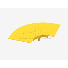 Крышка на горизонтальный изгиб на 90° Hyperline FBTR-240-ELB90CVR