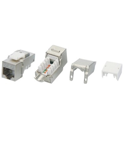 Вставка Hyperline (KJ9-8P8C-C5e-90-SH-F-WH) в Санкт-Петербурге Коннекторы Pintop.ru