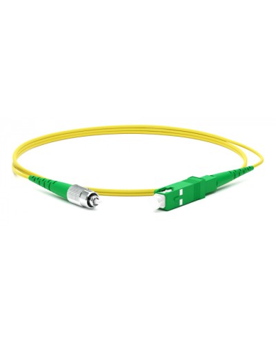 Патч-корд волоконно-оптический Hyperline FC-S2-9-FC/AR-FC/AR-H-3M-LSZH-YL в Санкт-Петербурге Патч-корды оптические Pintop.ru