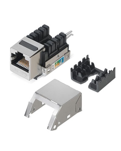Вставка Cabeus KJ-RJ45-Cat.5E-SH-90 в Санкт-Петербурге Модули Keystone Pintop.ru